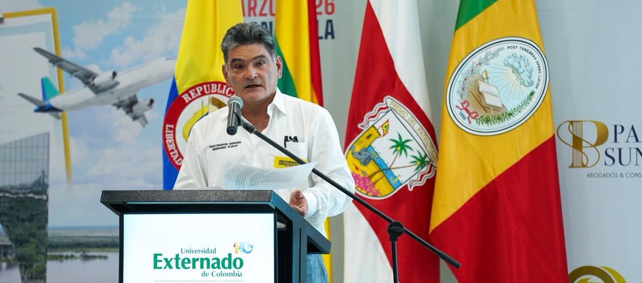 Gregorio Eljach, Procurador General de la Nación.