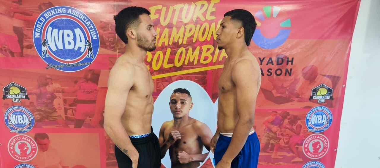 El venezolano Deiver Ávila y el samario Daimer Guerra, protagonistas del combate estelar.