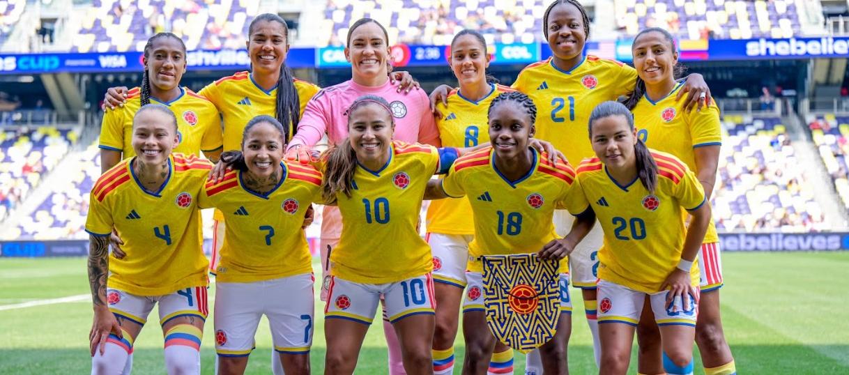 Selección Colombia femenina de mayores. 