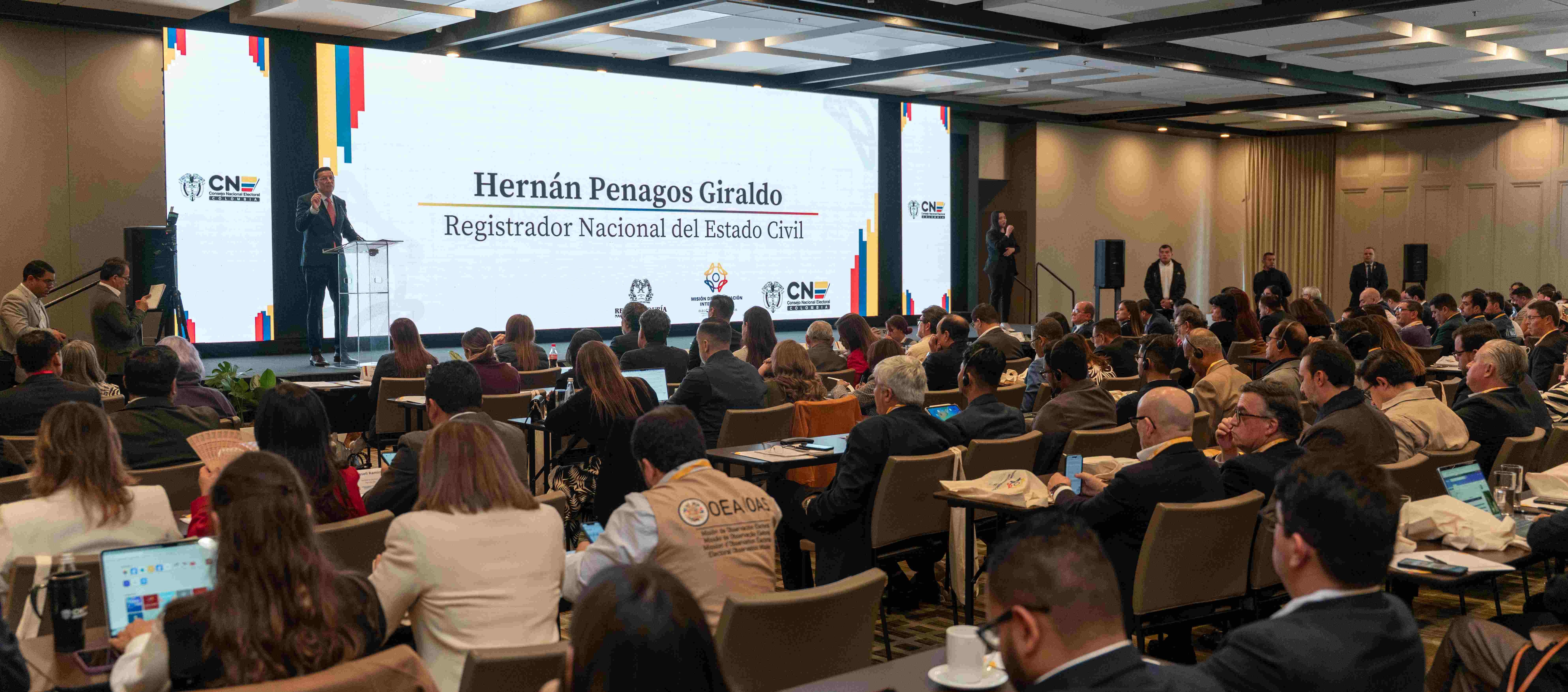 Instalación de misiones internacionales de observación.