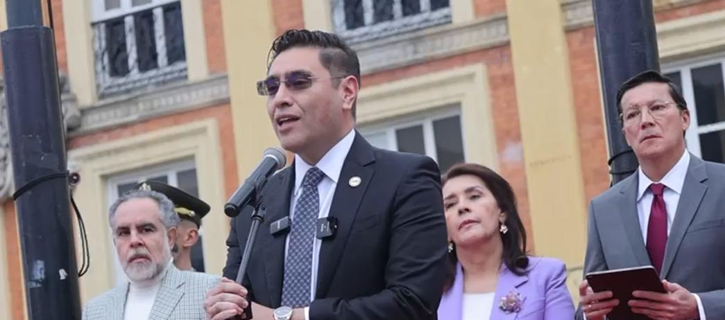 Magistrado Cristian Quiroz, presidente del Consejo Nacional Electoral.