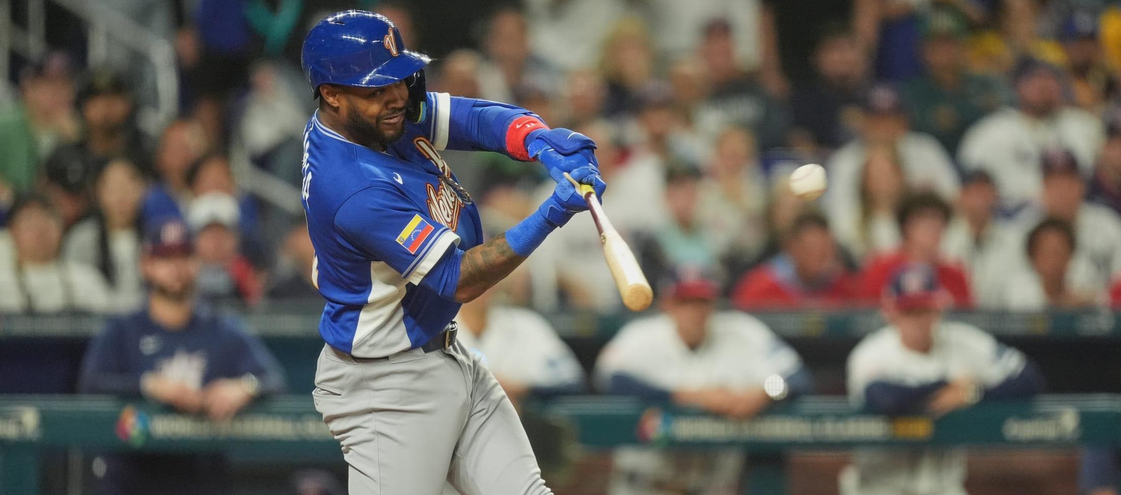 Maikel García bateó para un promedio de .385 en el Clásico Mundial de Béisbol. 