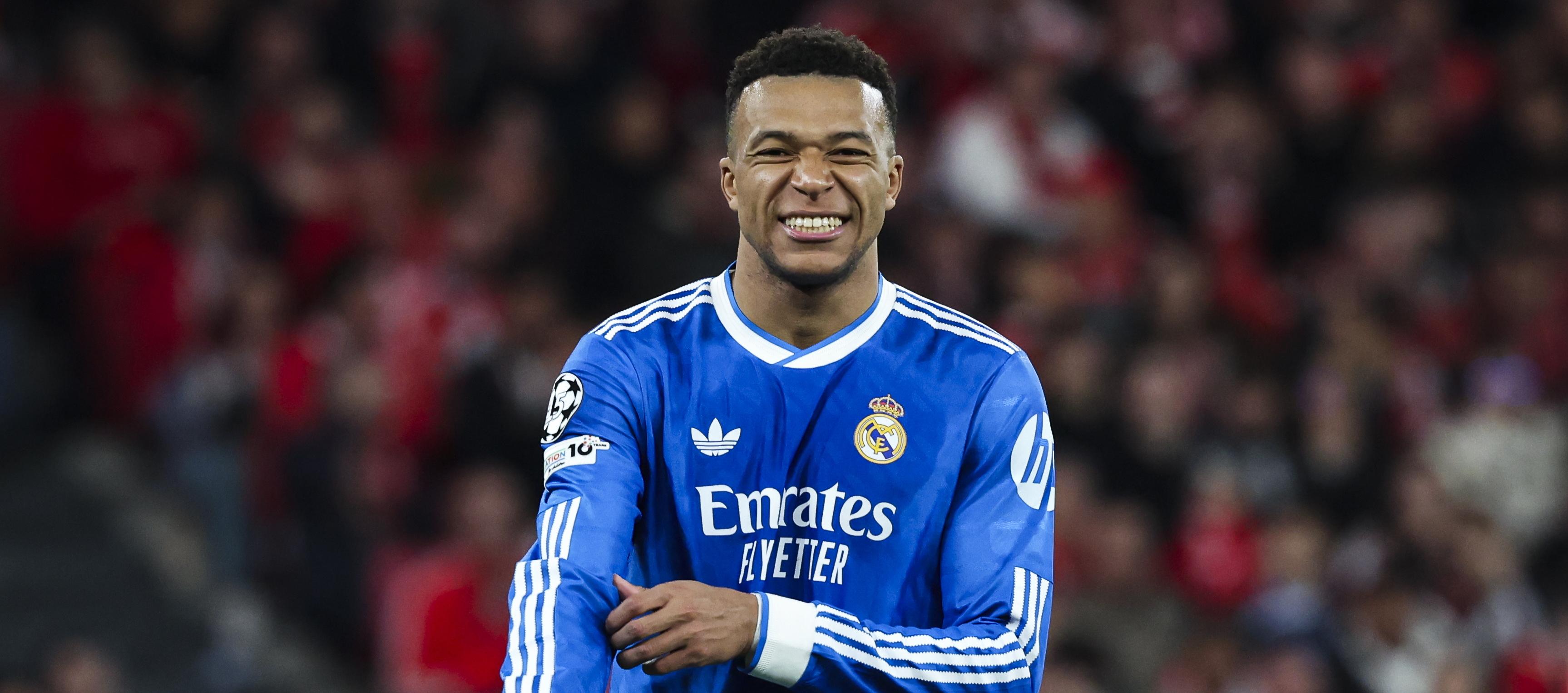 Kylian Mbappé, delantero francés del Real Madrid.