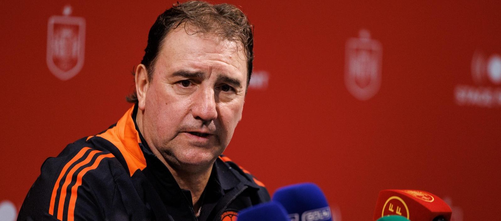 Néstor Lorenzo, director técnico de la Selección Colombia. 