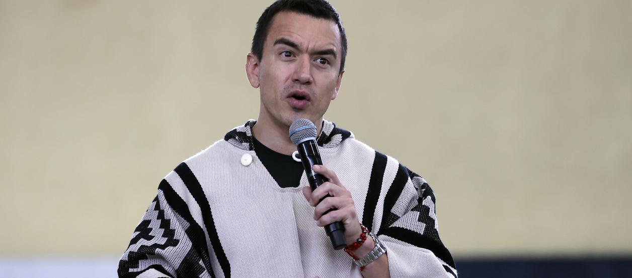 Daniel Noboa, Presidente de Ecuador.