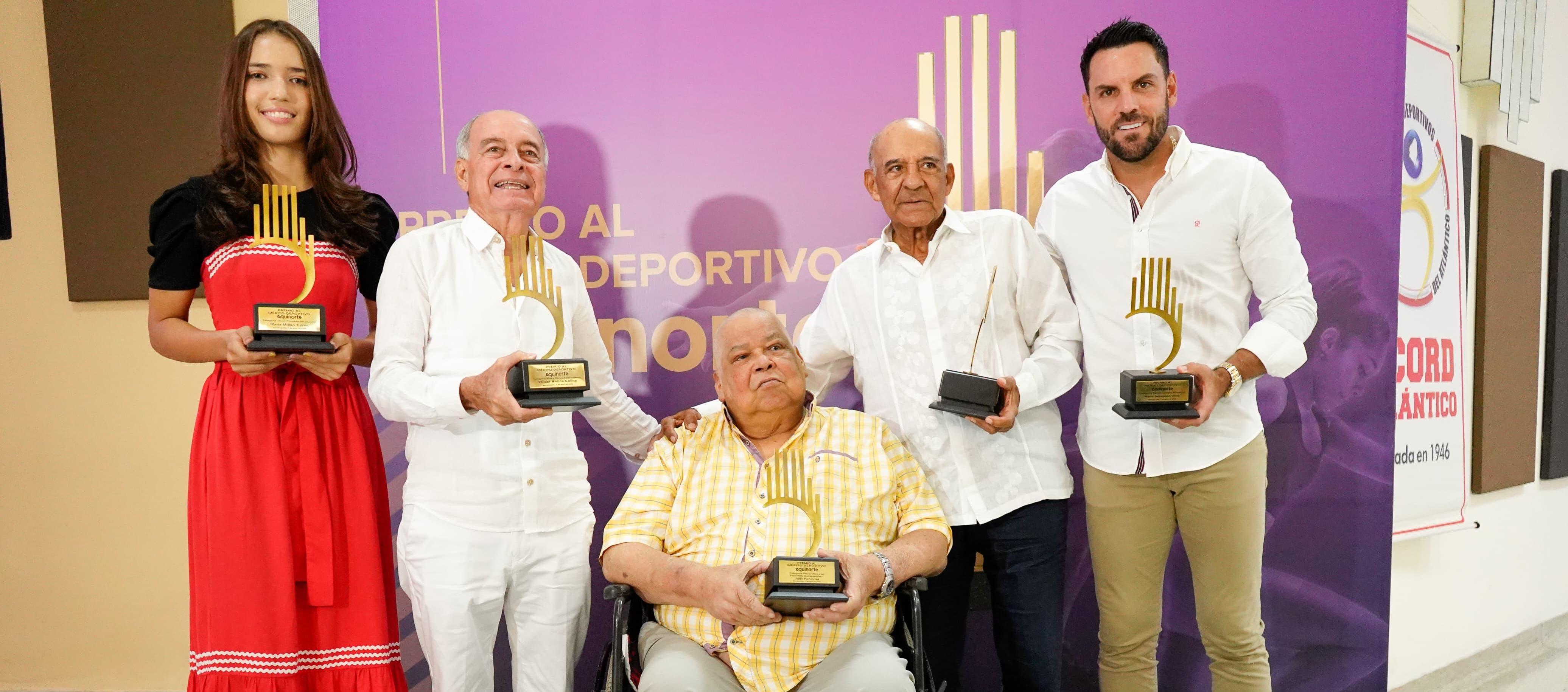 María Millán, Wilder Molina, Toto Rubio, Sebastián Viera y Julio Peñaloza, ganadores en 2025.