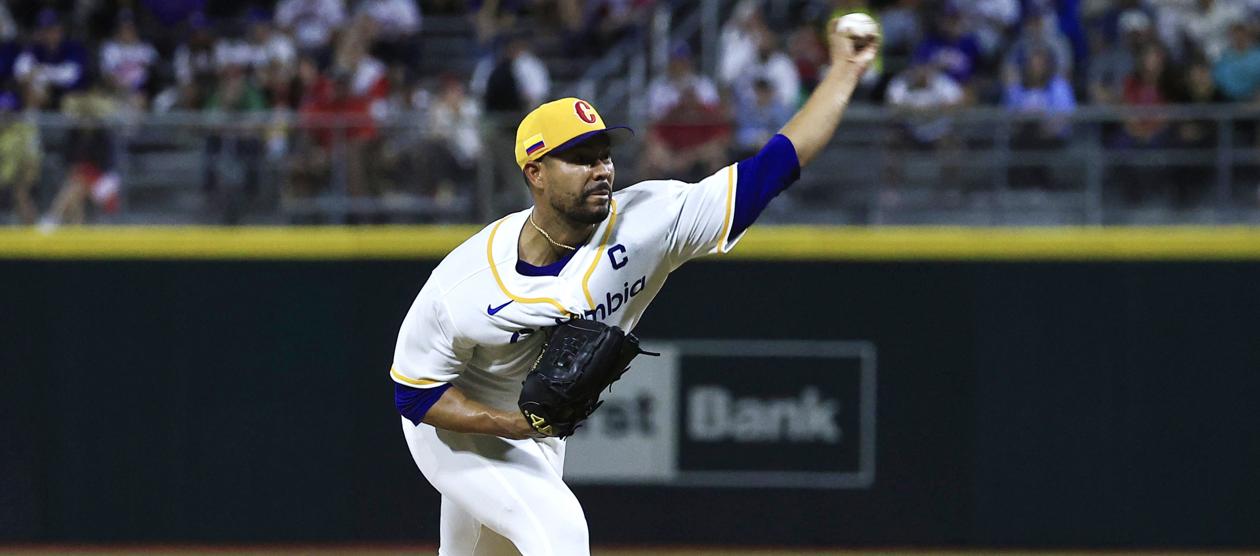 El abridor de Colombia, José Quintana, lanzó tres entradas sin permitir hits ni carreras. 