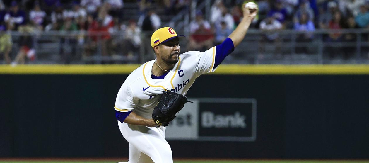 El abridor de Colombia, José Quintana, lanzó tres entradas sin permitir hits ni carreras. 