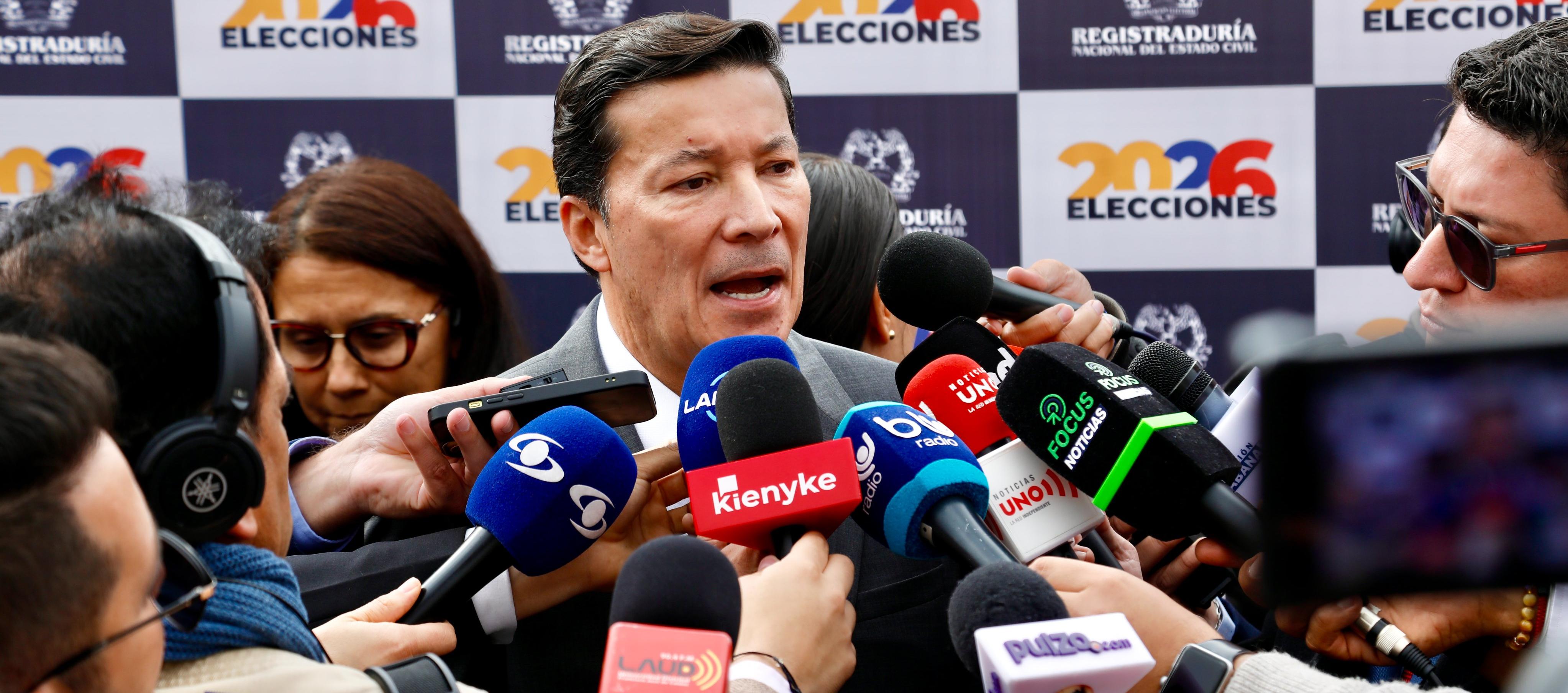 Hernán Penagos, Registrador Nacional del Estado Civil. 