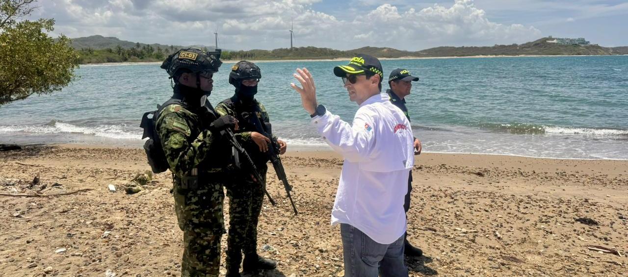 Los efectivos de la Policía estarán ubicados en sitios estratégicos para garantizar la seguridad. 