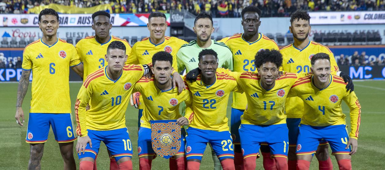 Selección Colombia de fútbol de mayores. 