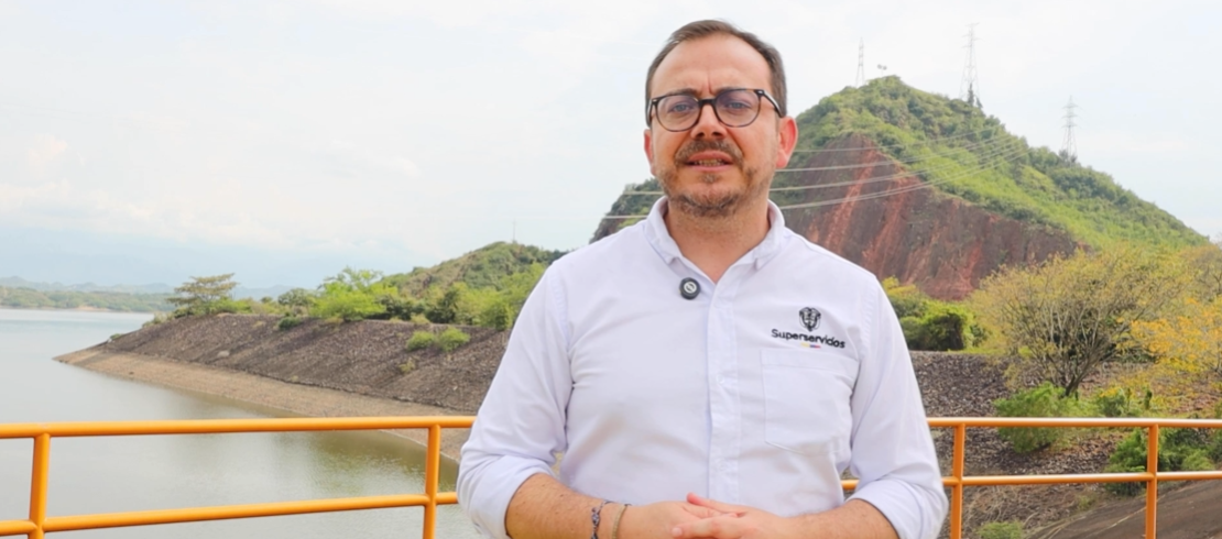 Felipe Durán, superintendente de Servicios Públicos Domiciliarios. 