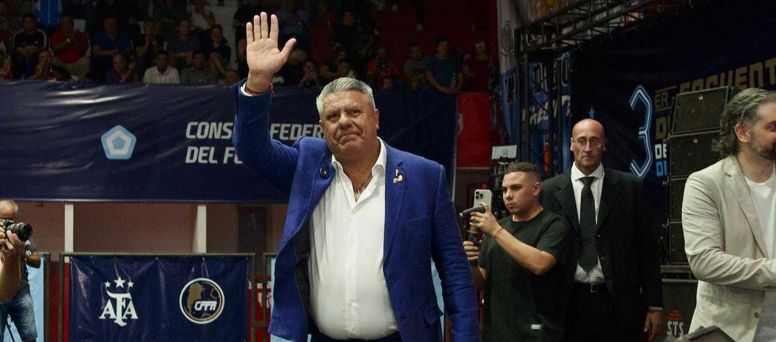 Claudio 'Chiqui' Taía, presidente de la Asociación de Fútbol Argentino (AFA).