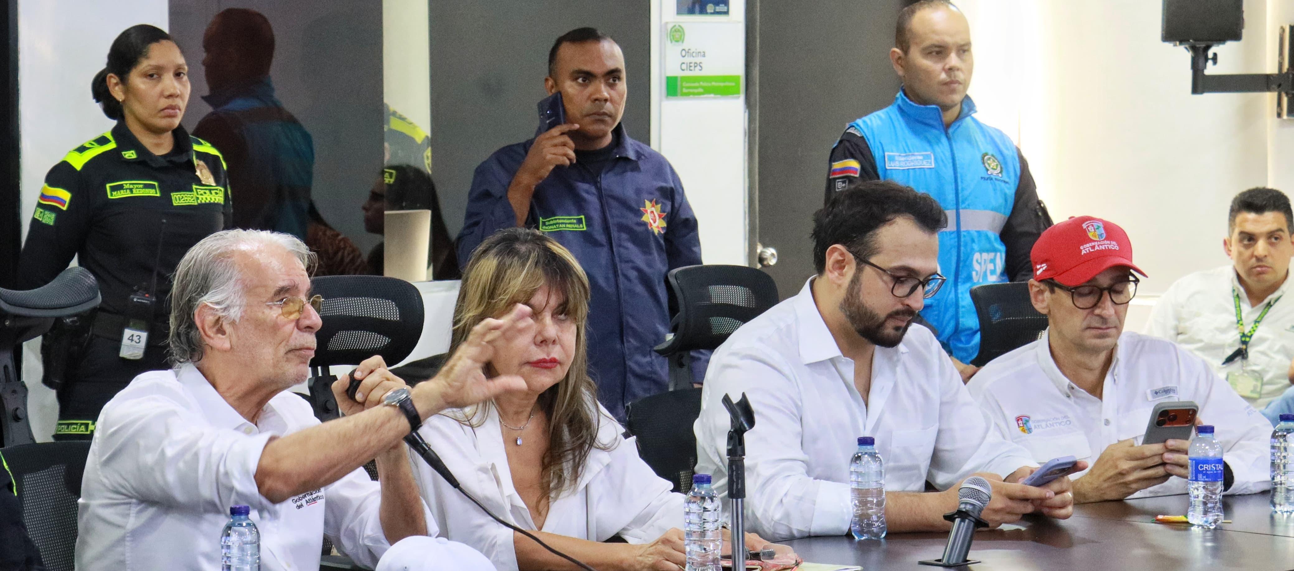 Eduardo Verano, gobernador del Atlántico. 