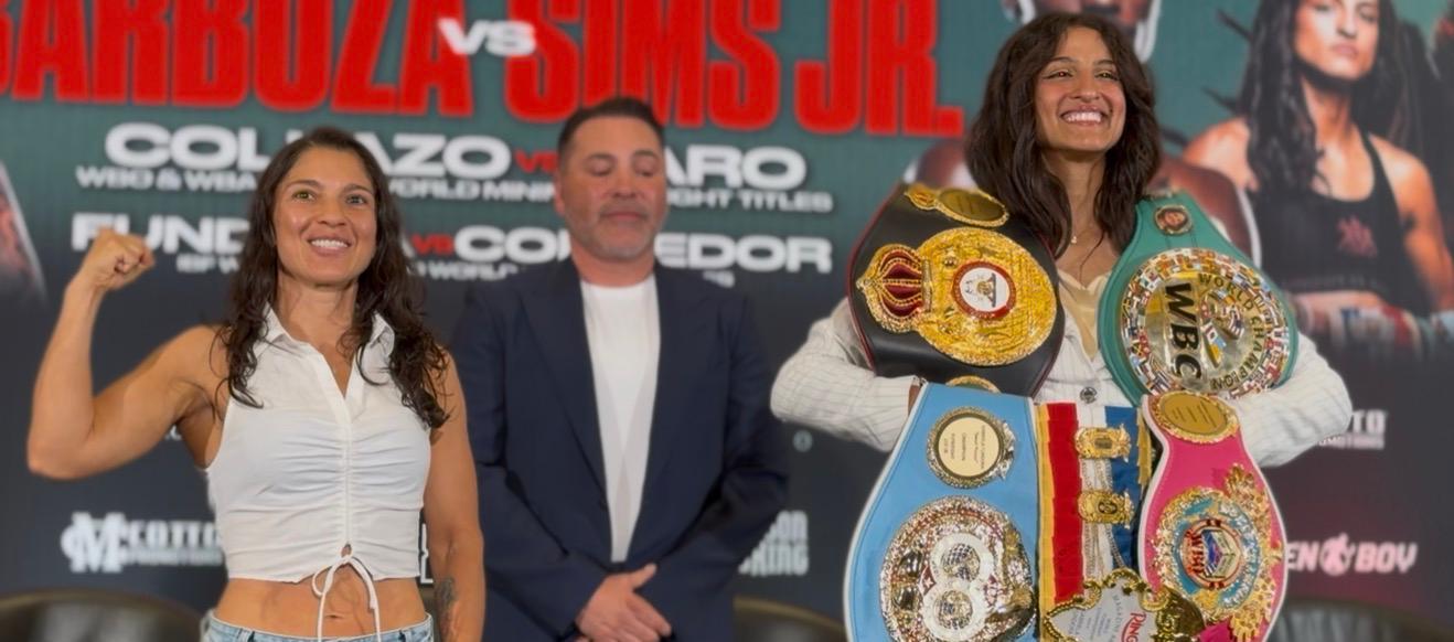 La colombiana Viviana Ruiz y la mexicana estadounidense Gabriela Fundora.