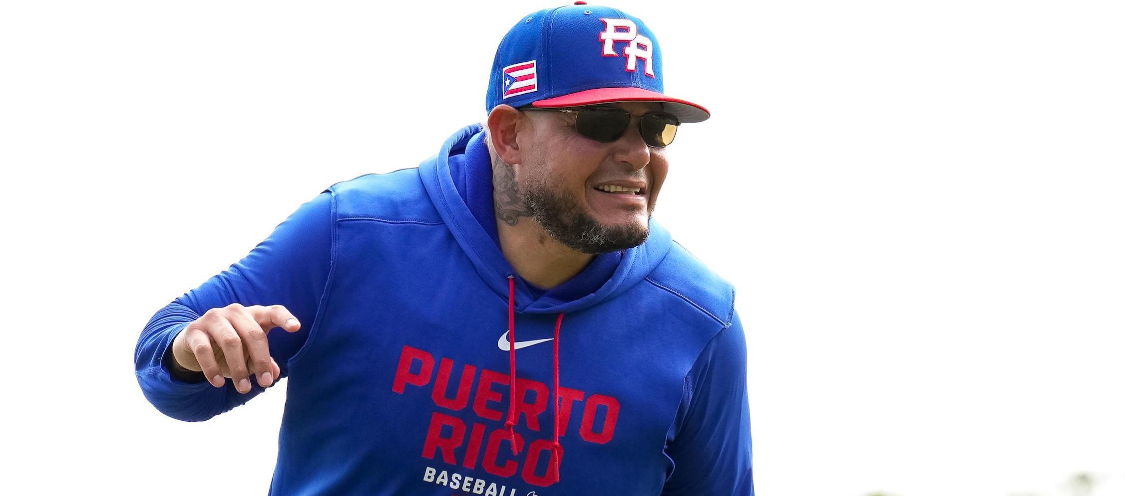 Yadier Molina, mánager de Puerto Rico, 