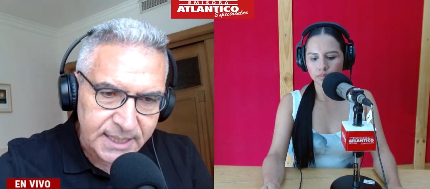 Transmisión de Atlántico en Noticias.