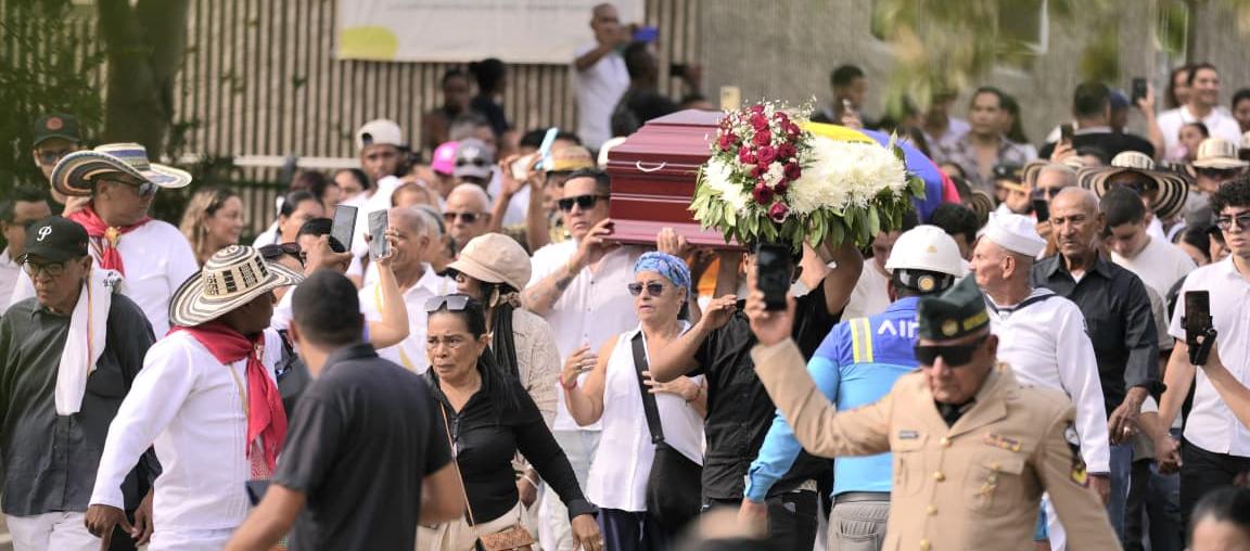 Amigos y familiares despidieron a Pedro 'Ramayá' Beltrán. 
