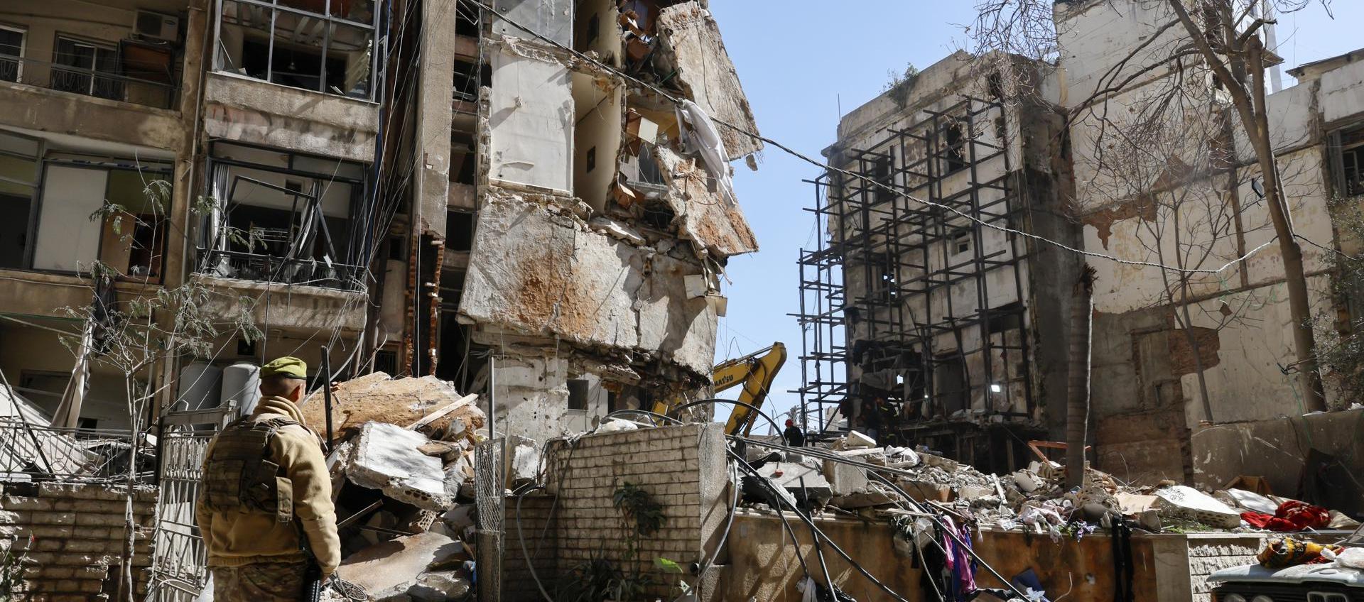 Destrucción en Irán por los ataques de Israel y Estados Unidos.