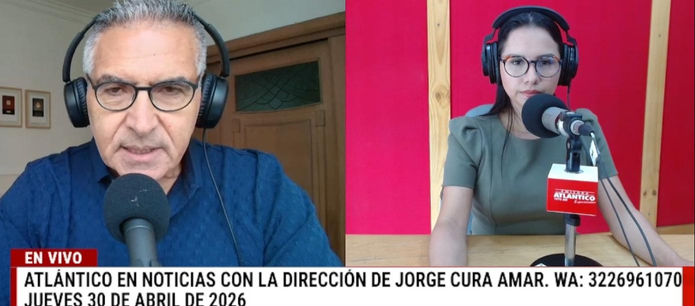 Transmisión de Atlántico en Noticias.