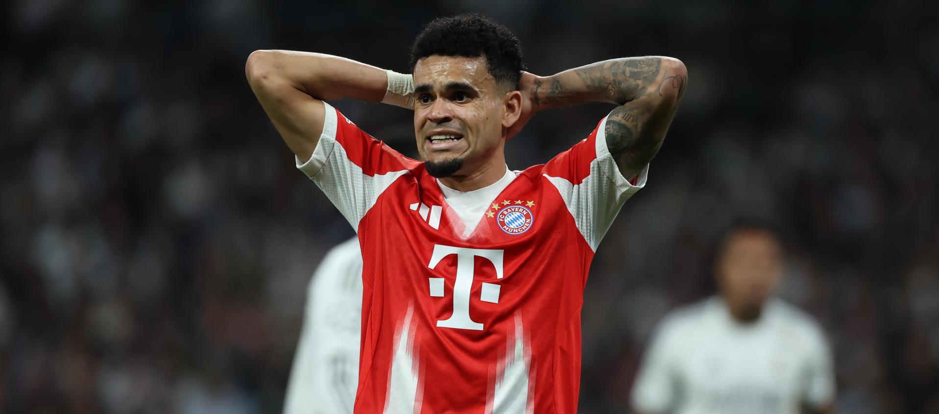 Luis Díaz, delantero del Bayern Múnich.