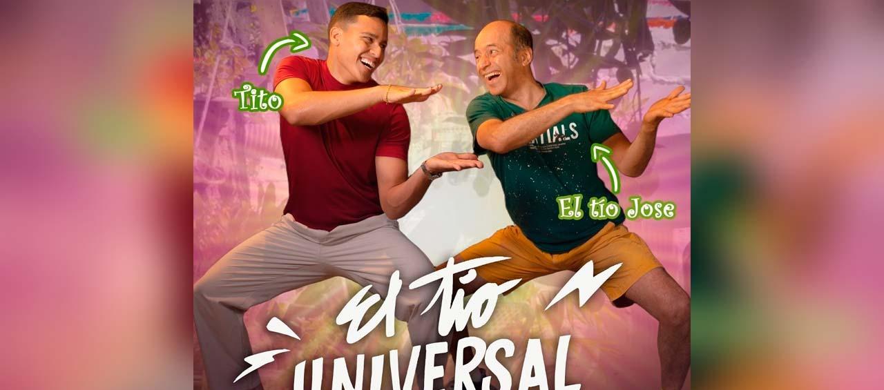 Víctor Hugo Trespalacios y Nando Tinoco, protagonistas en la serie. 