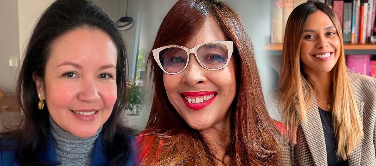 Erika Montilla, Adriana Acosta Álvarez, Ana María Hernández. 