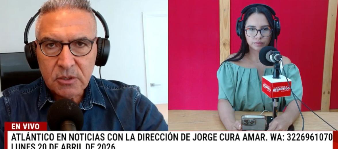 Transmisión de Atlántico en Noticias.