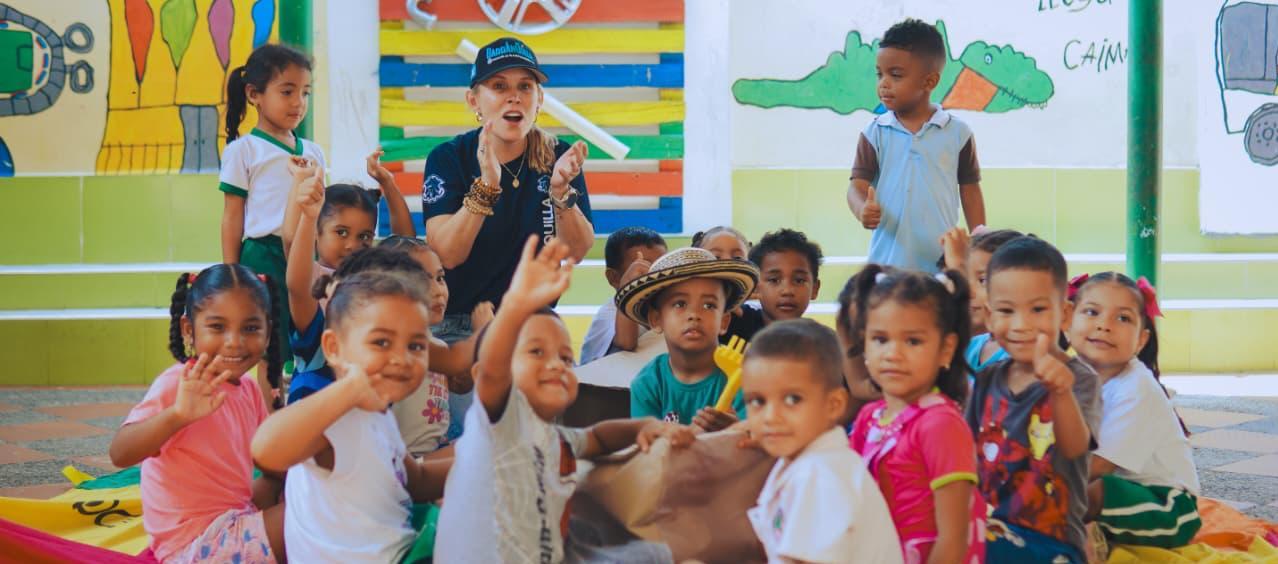 Los niños se divertirán con todas las actividades. 