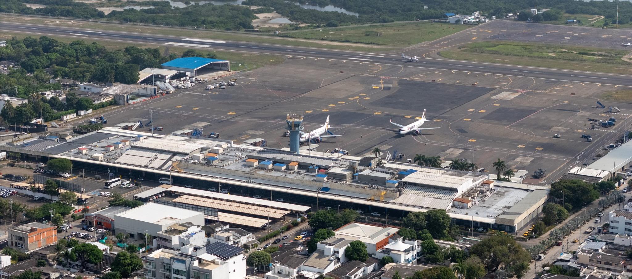 Aeropuerto Internacional Rafael Núñez de Cartagena de Indias.