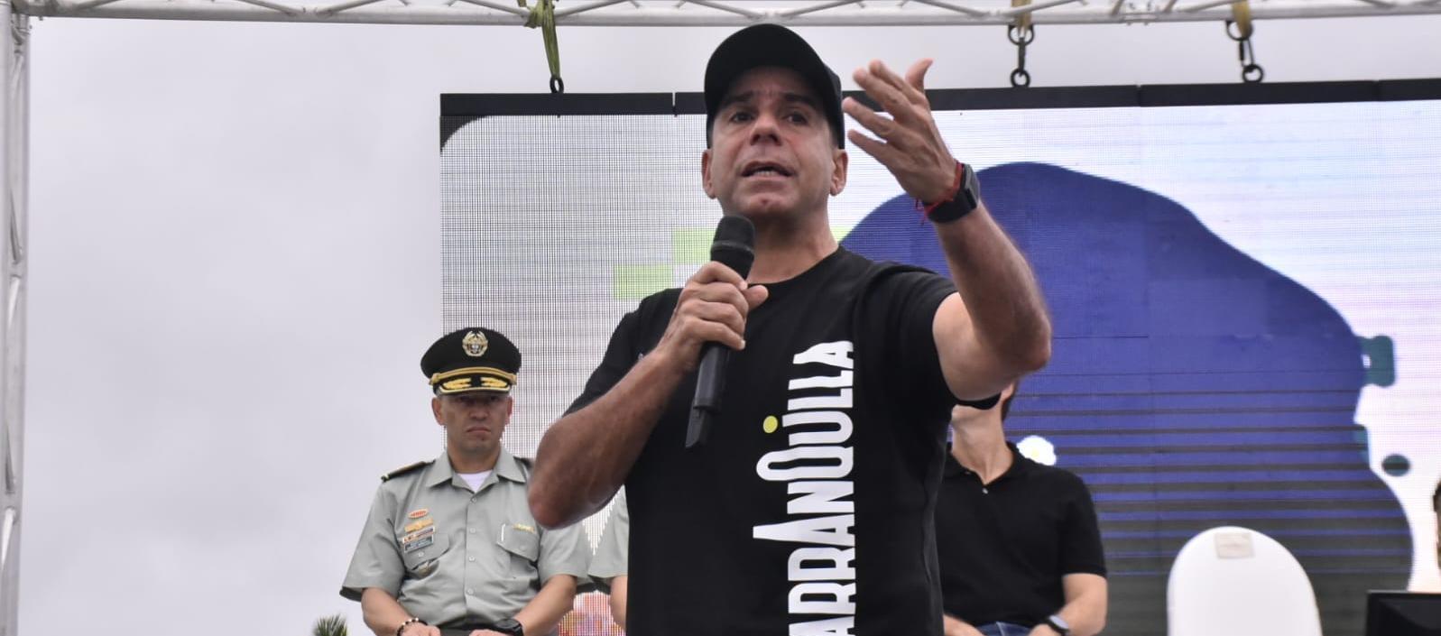 El Alcalde de Barranquilla, Alex Char.