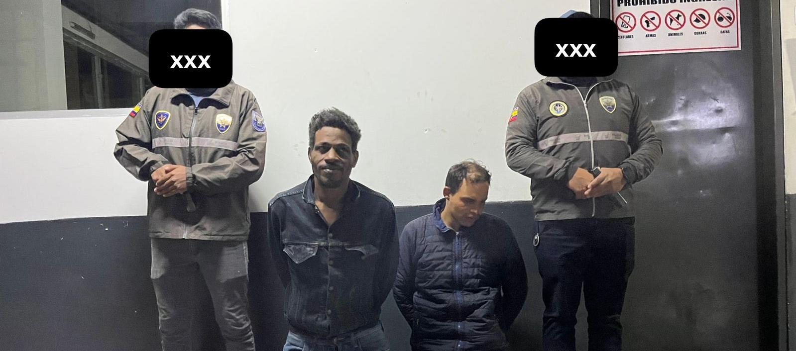 Alias “La Yegua” de las disidencias de las FARC y alias “Monito”, capturados en Ecuador