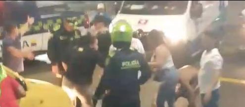 Lugar donde sucedió el doble crimen.