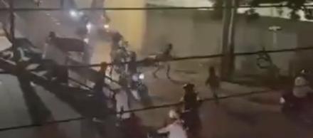 El violento ataque en el barrio Escallón Villa.