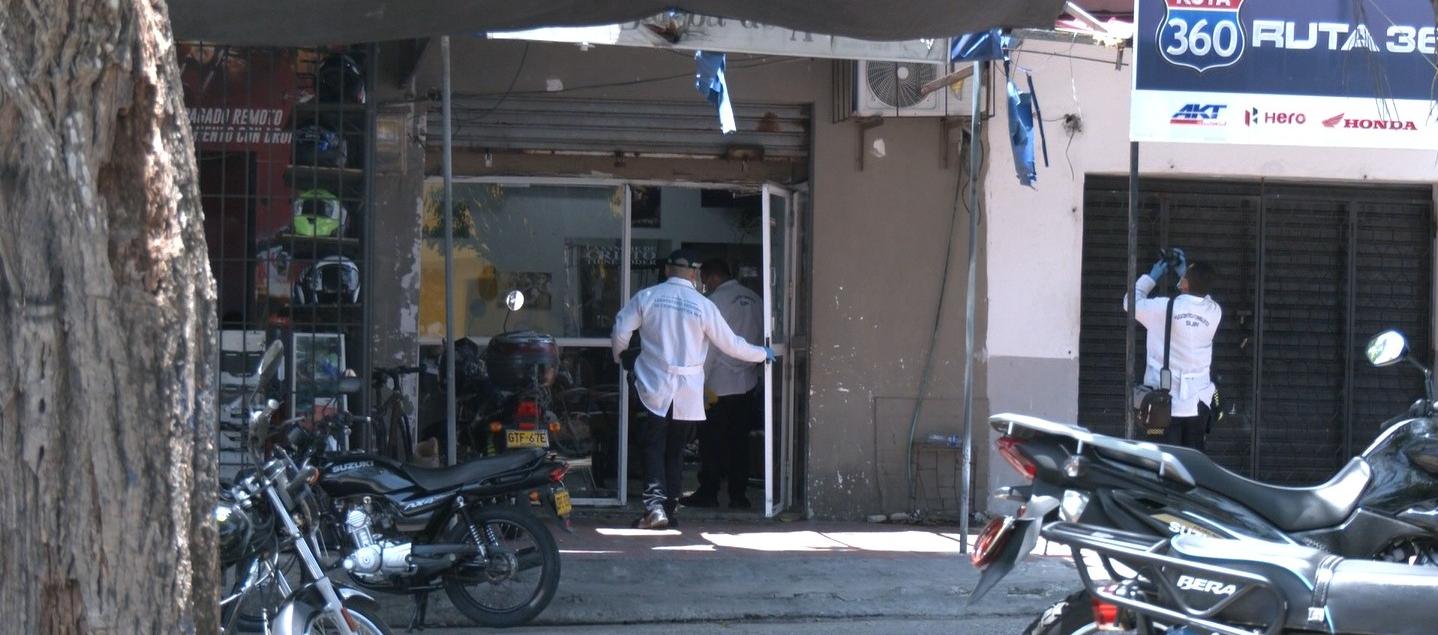 Atentado en peluquería del barrio El Valle.