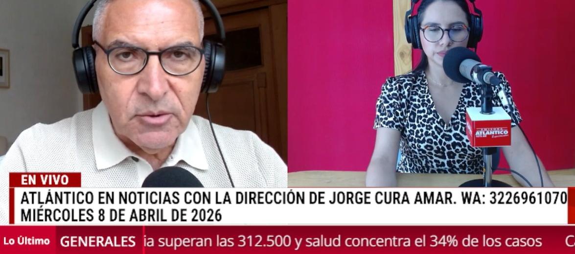 Transmisión de Atlántico en Noticias.