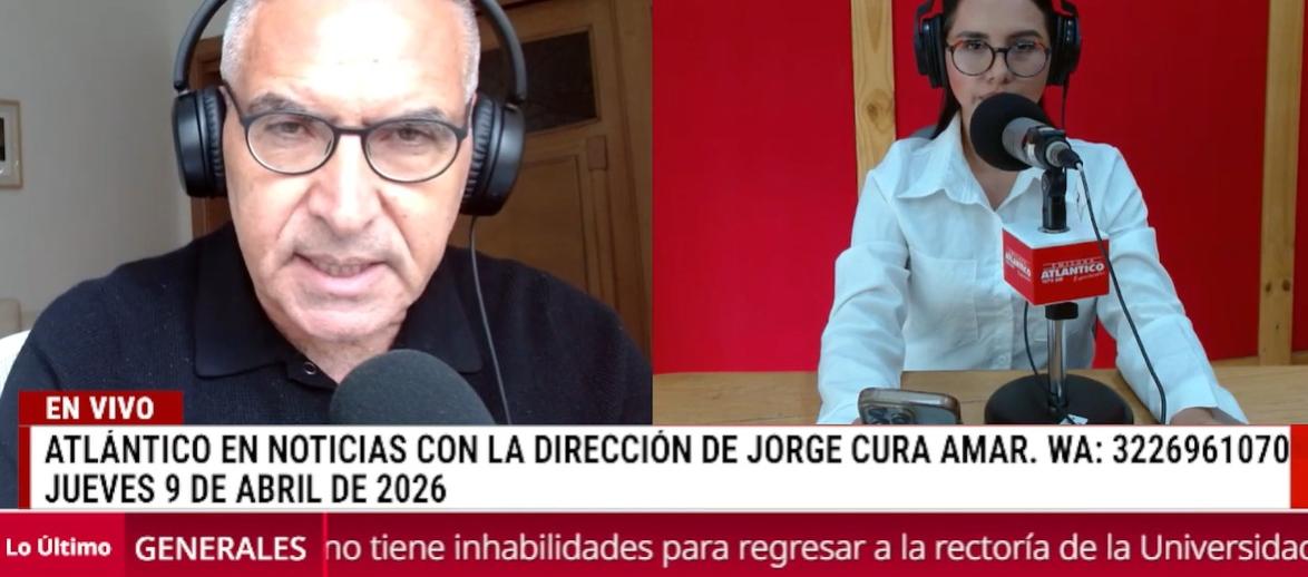 Transmisión de Atlántico en Noticias.