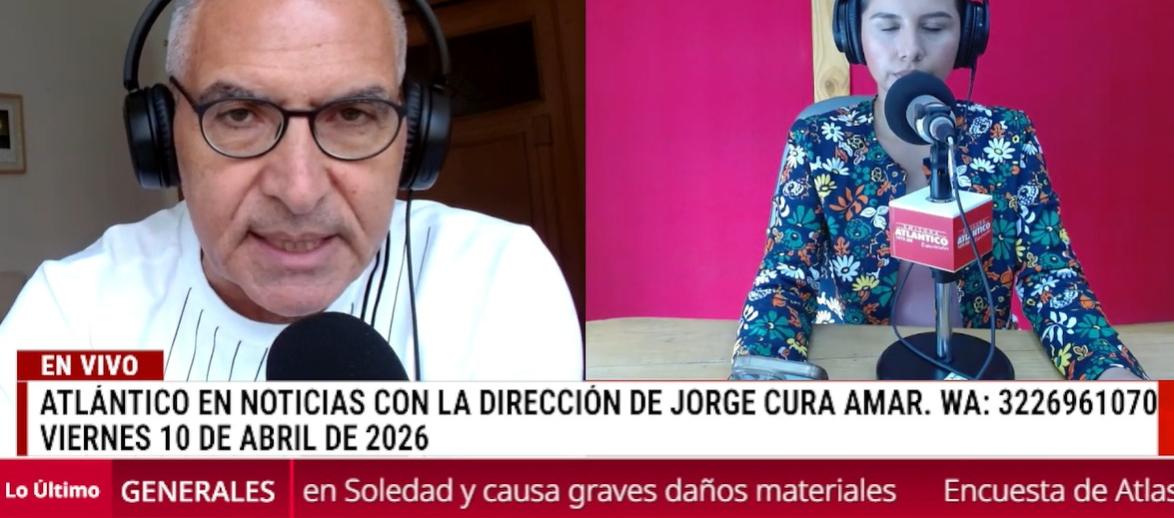 Transmisión de Atlántico en Noticias.