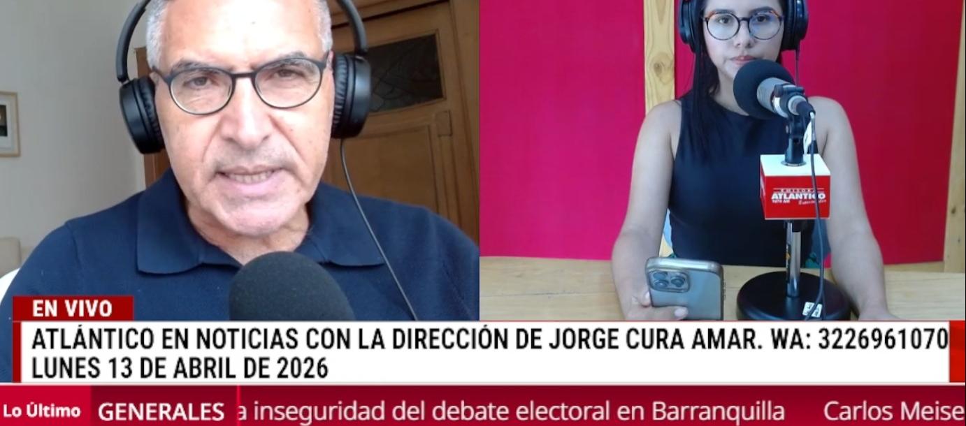 Transmisión de Atlántico en Noticias.