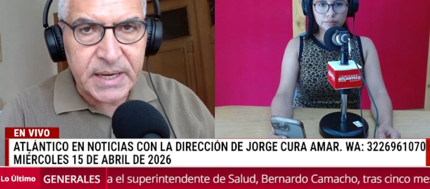 Transmisión de Atlántico en Noticias.