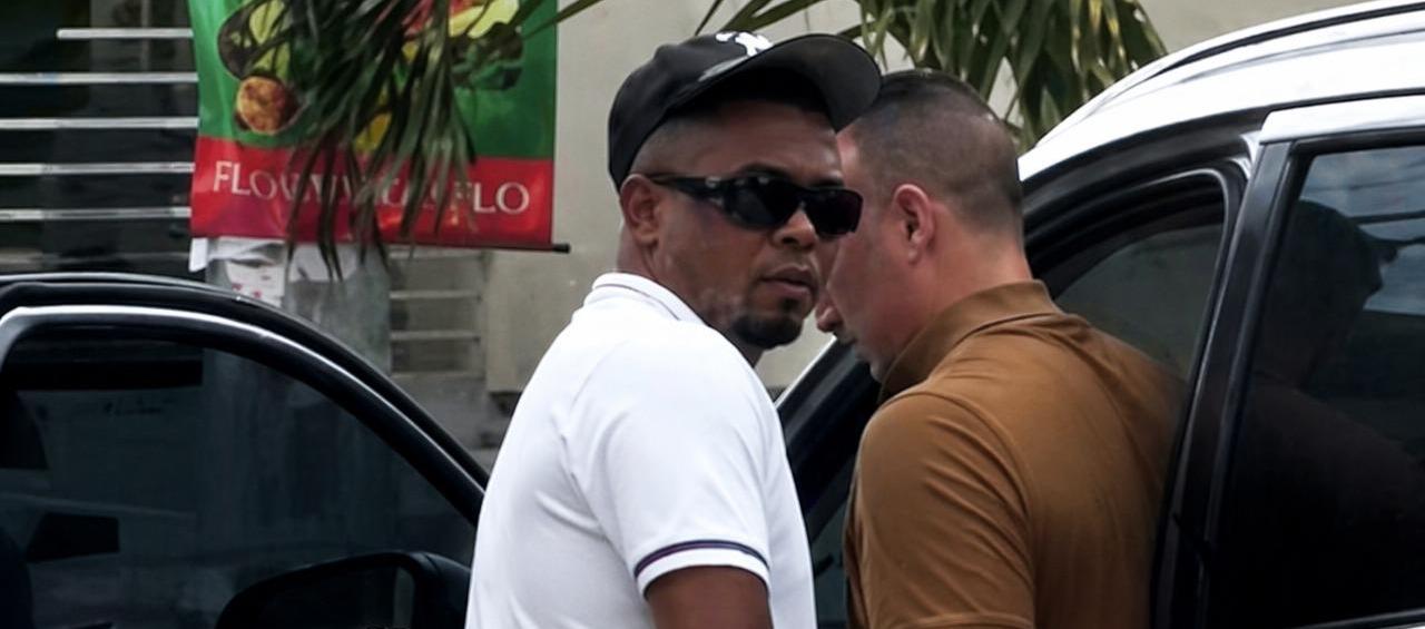 El delincuente que perpetró el atraco.