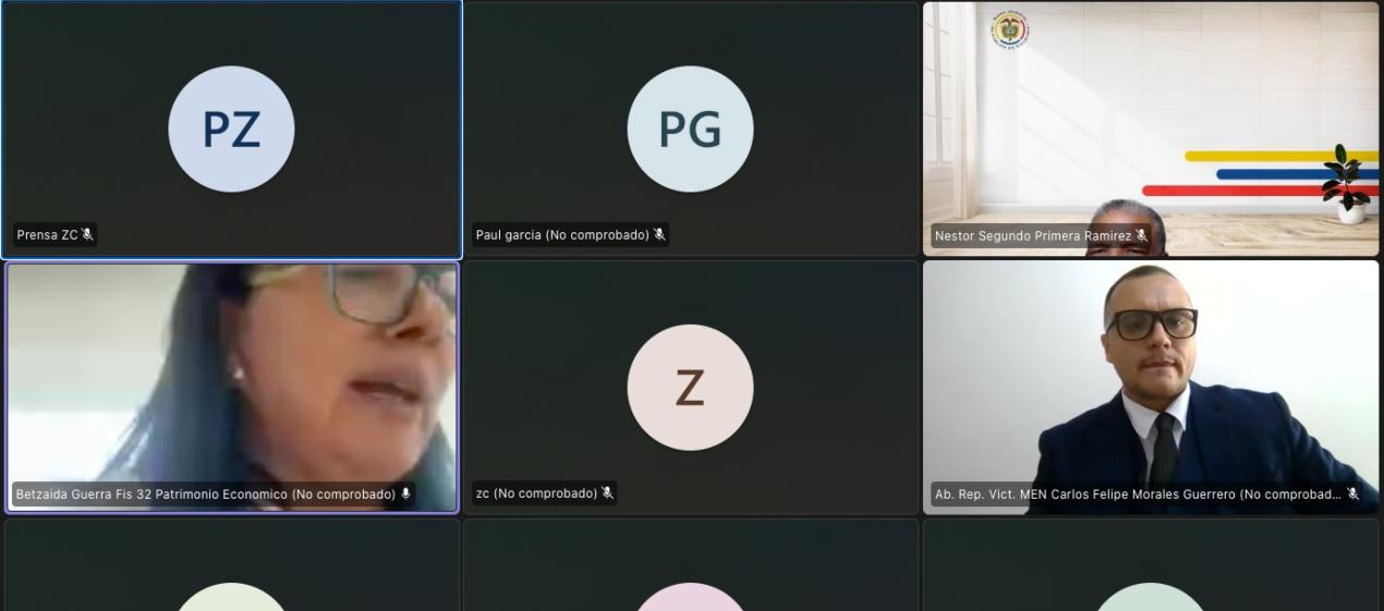 La intervención de la Fiscal durante la audiencia de este viernes. 