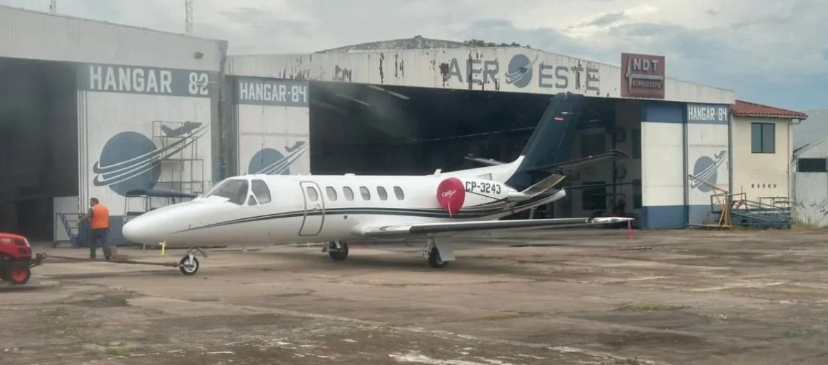 Avioneta accidentada