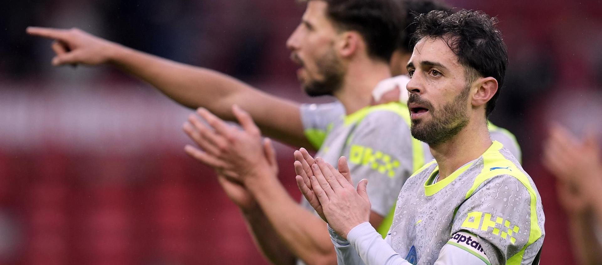 Bernardo Silva, mediocampista del Manchester City.