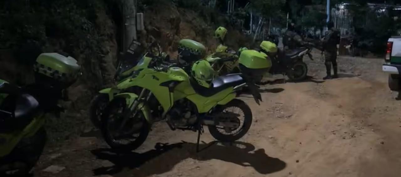 Lugar donde se registró la masacre en el asentamiento El Talento.