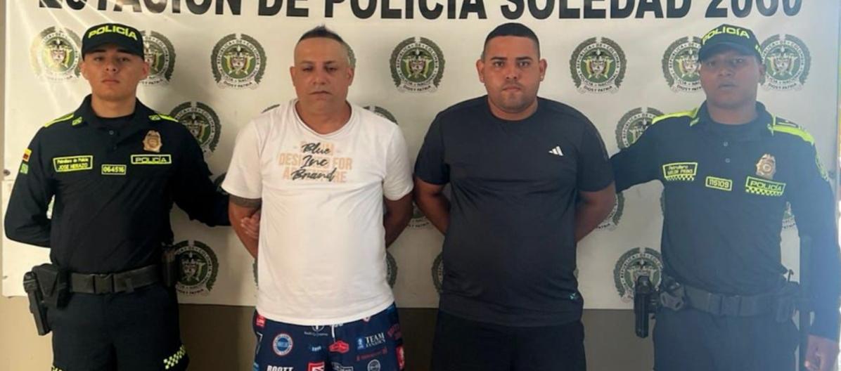 Dos de los procesados. 