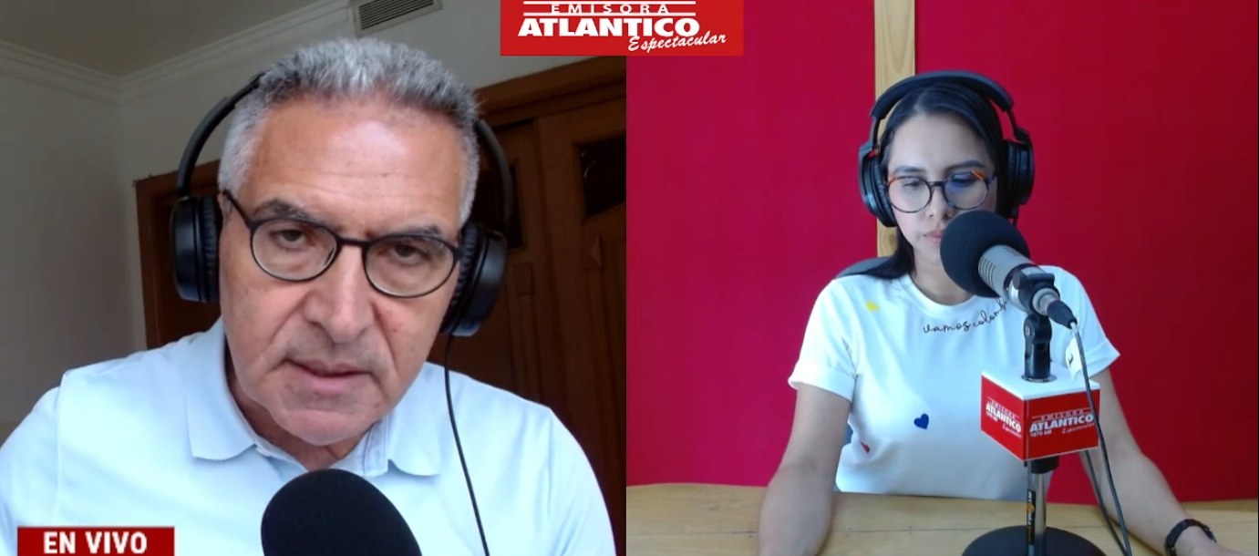 Transmisión de Atlántico en Noticias.