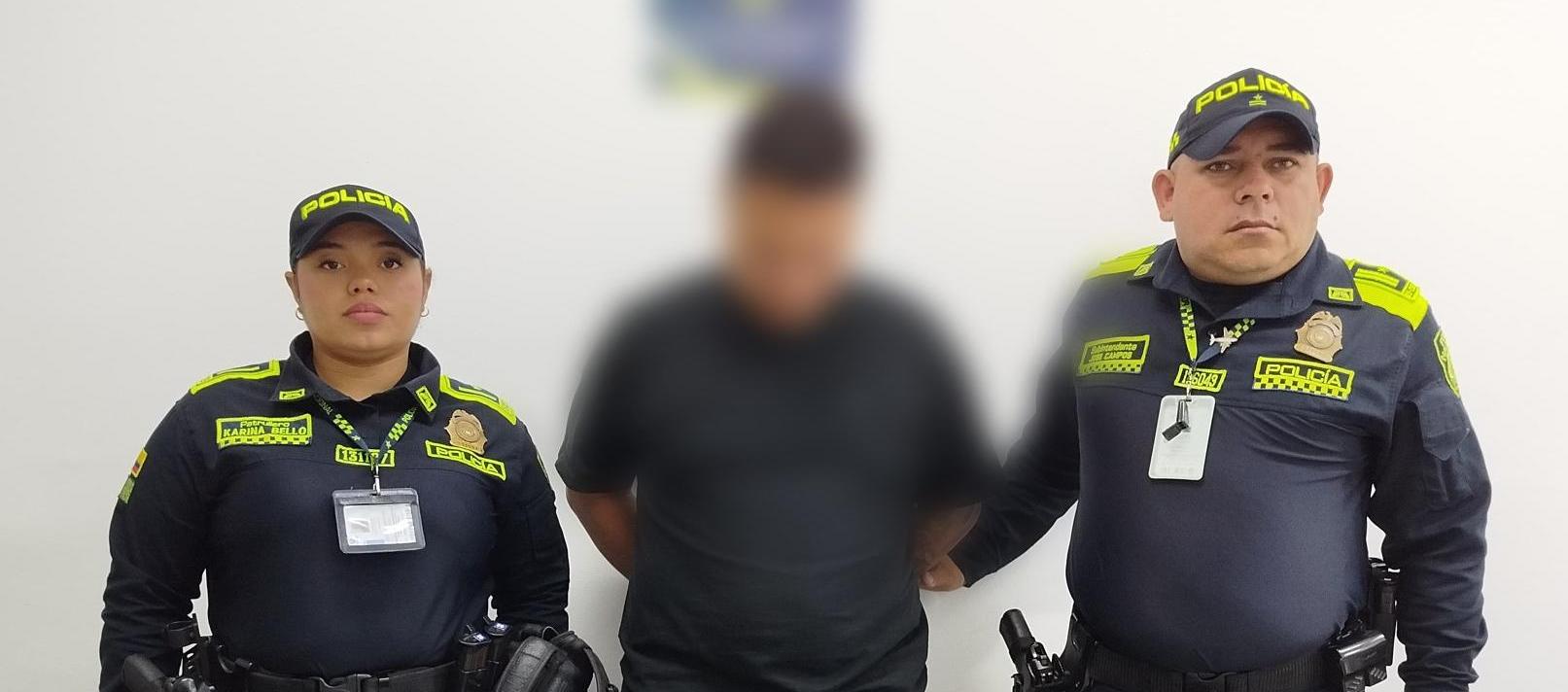 El capturado quedó a disposición de la URI de la Fiscalía, en Soledad. 