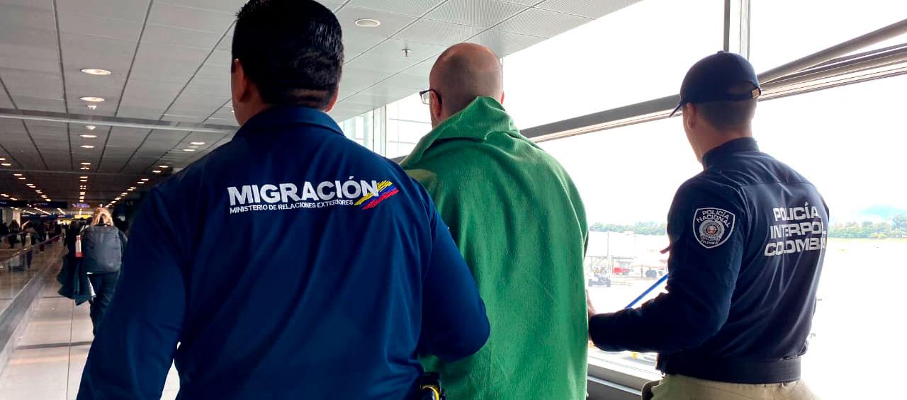 Capturado por Migración Colombia