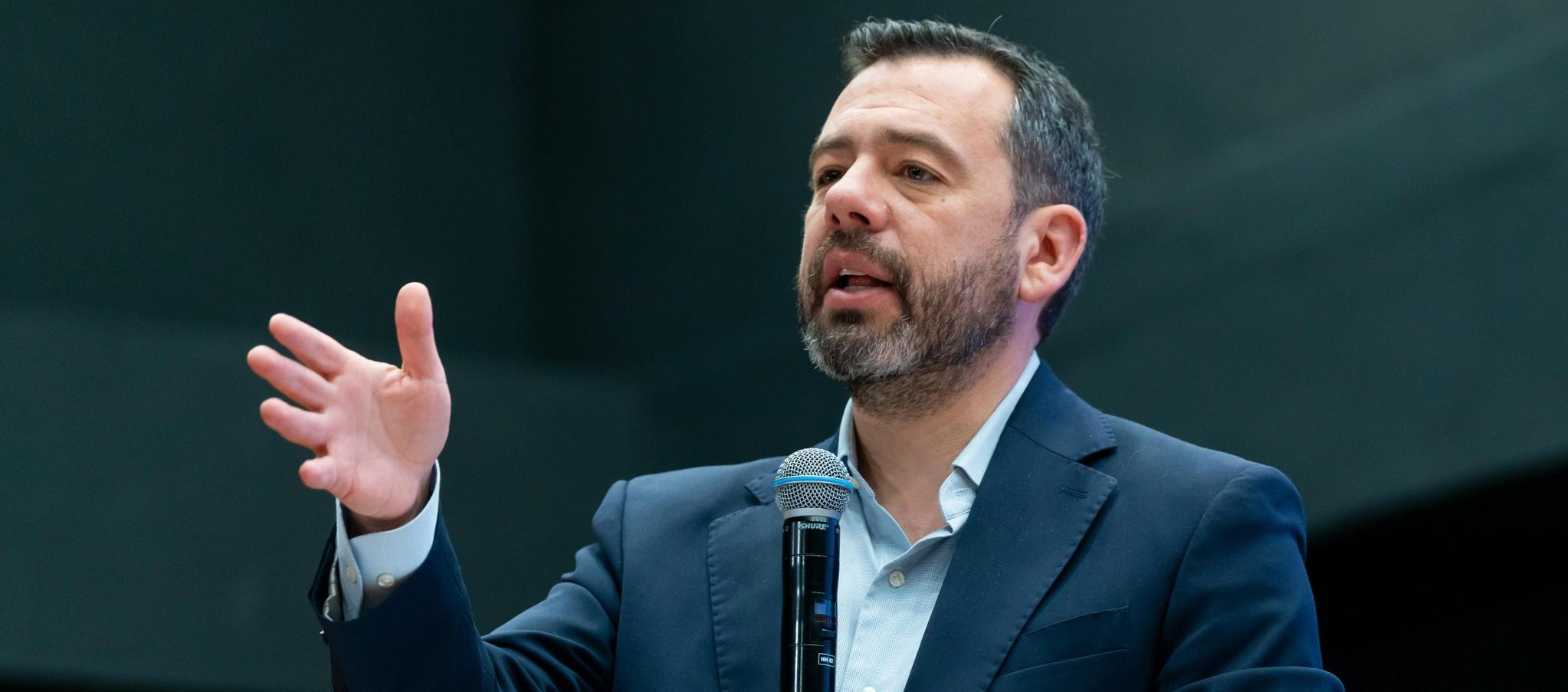 Carlos Fernando Galán, alcalde de Bogotá